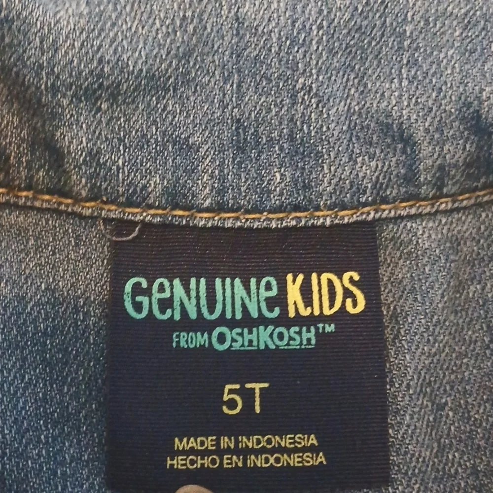 🔥OshKosh B'gosh Blue Vest & Shirt Size 4/5🔥5$ If You Get Bundle🔥